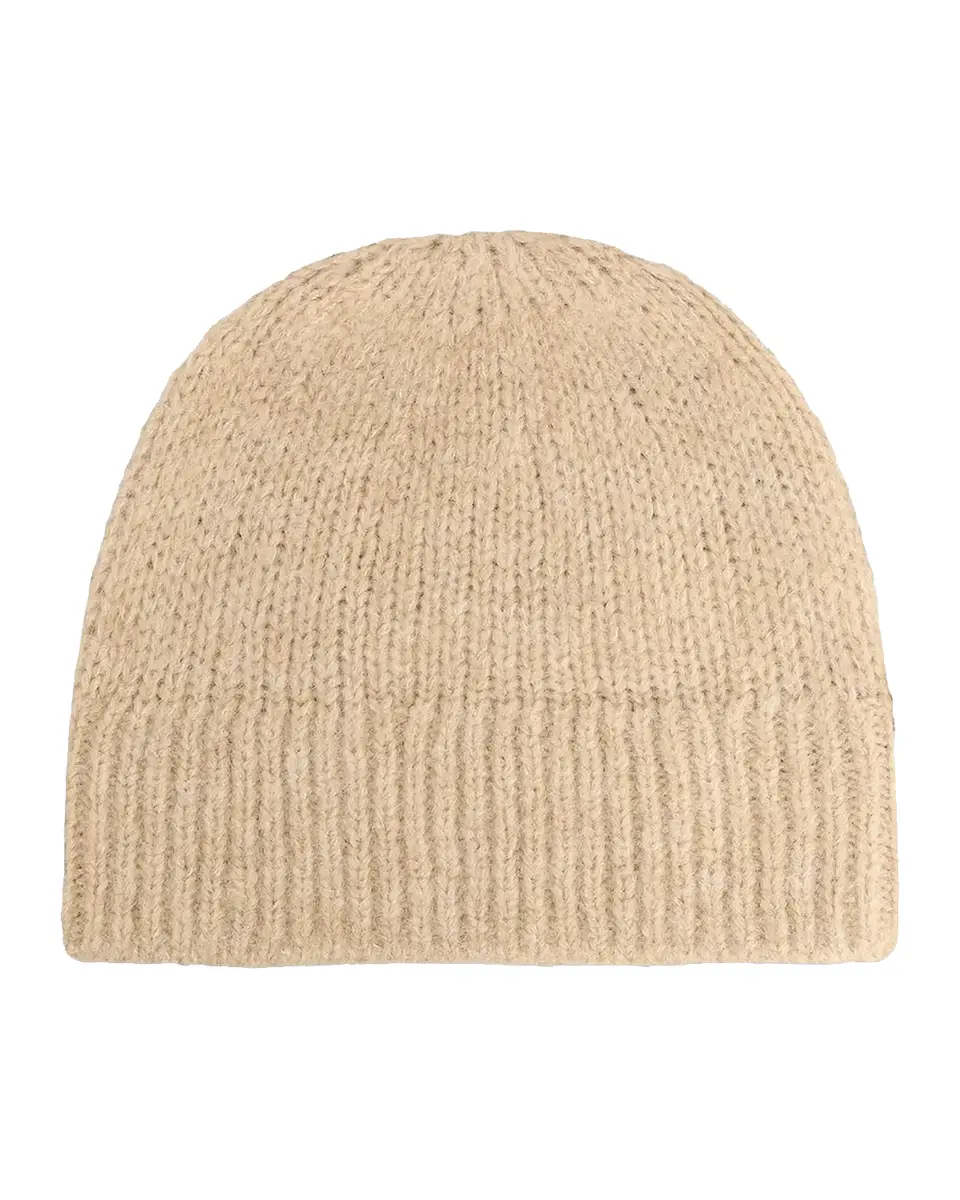 Dries Van Noten Men's Moss Wool Ribbed Beanie Hat | Thumbnail 2 Dries Van Noten Men's Moss Wool Ribbed Beanie Hat | Thumbnail 2