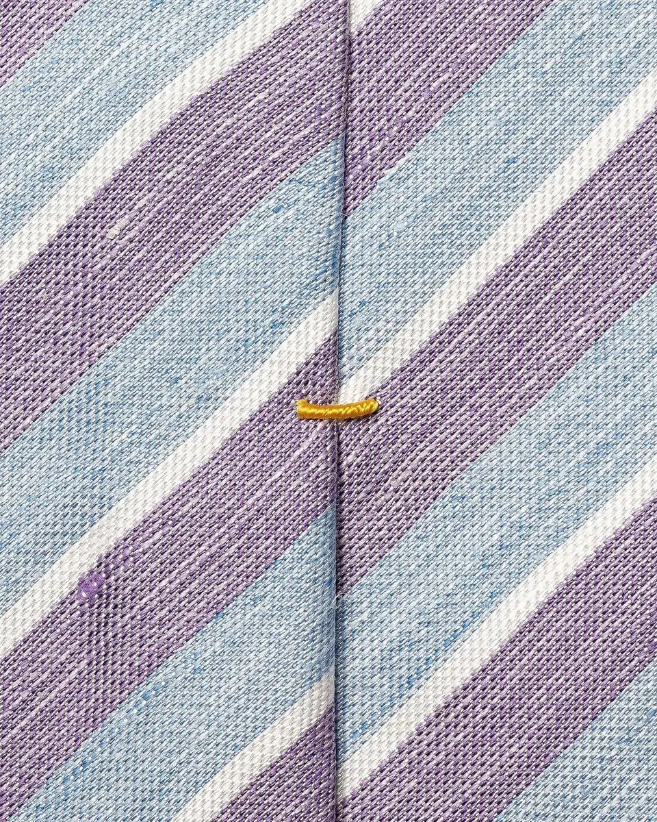 Eton Men's Striped Silk Tie | Thumbnail 3 Eton Men's Striped Silk Tie | Thumbnail 3