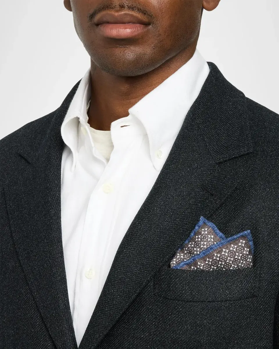 Brunello Cucinelli Men's Virgin Wool Suit | Thumbnail 6