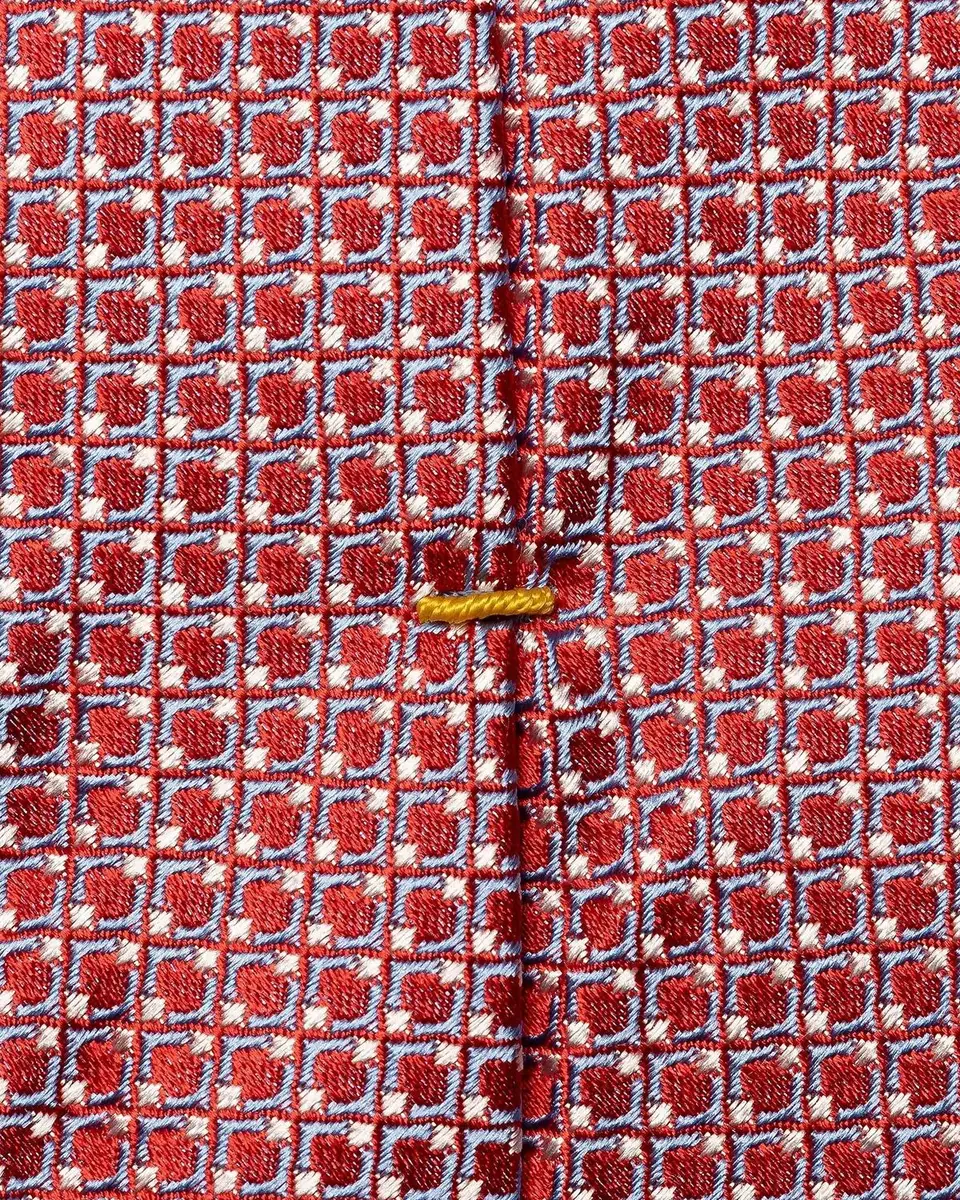 Eton Men's Micro Circle Silk Tie | Thumbnail 3 Eton Men's Micro Circle Silk Tie | Thumbnail 3