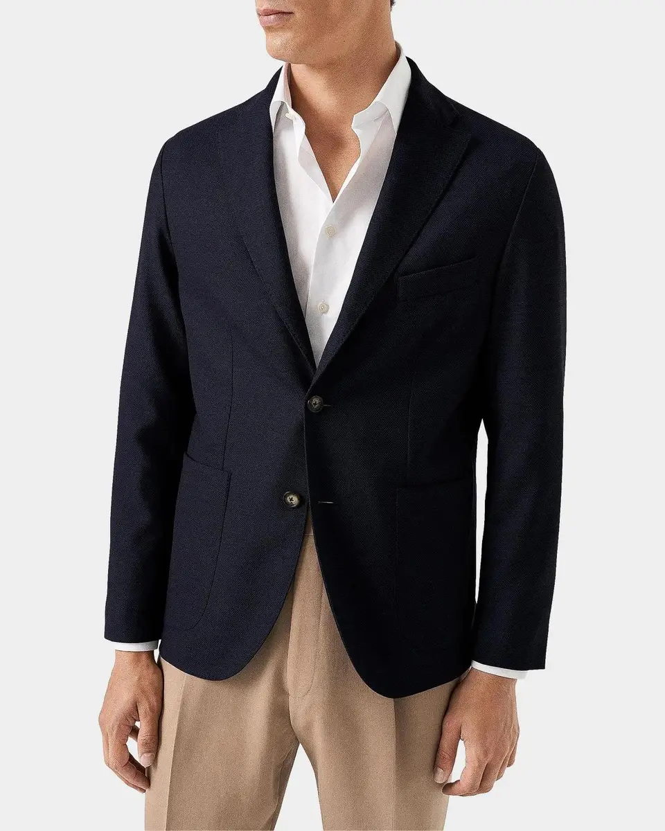 Eton Stretch-Wool Jacket | Thumbnail 3 Eton Stretch-Wool Jacket | Thumbnail 3