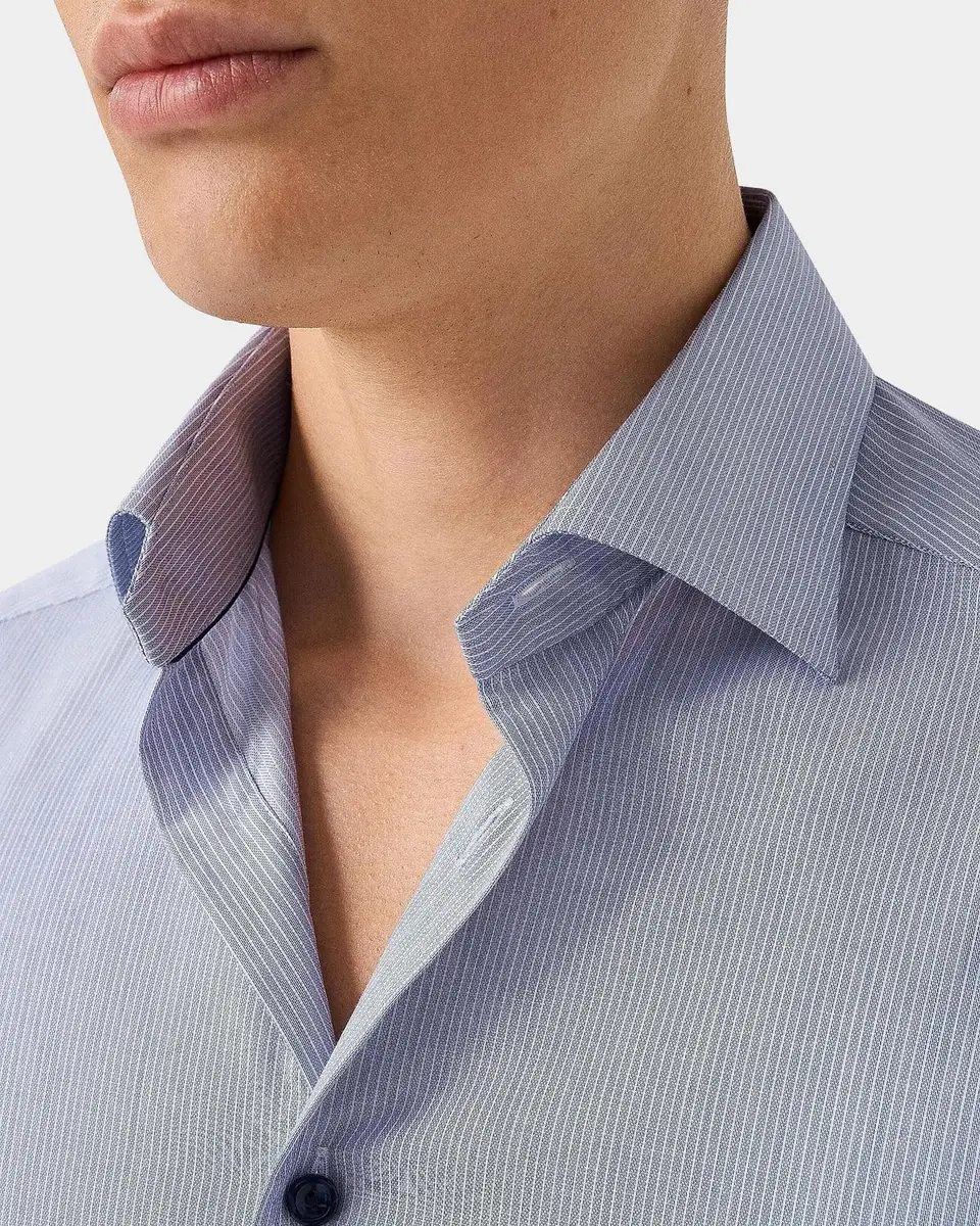 Eton Men's Slim Fit Stripe Sport Shirt | Thumbnail 5 Eton Men's Slim Fit Stripe Sport Shirt | Thumbnail 5