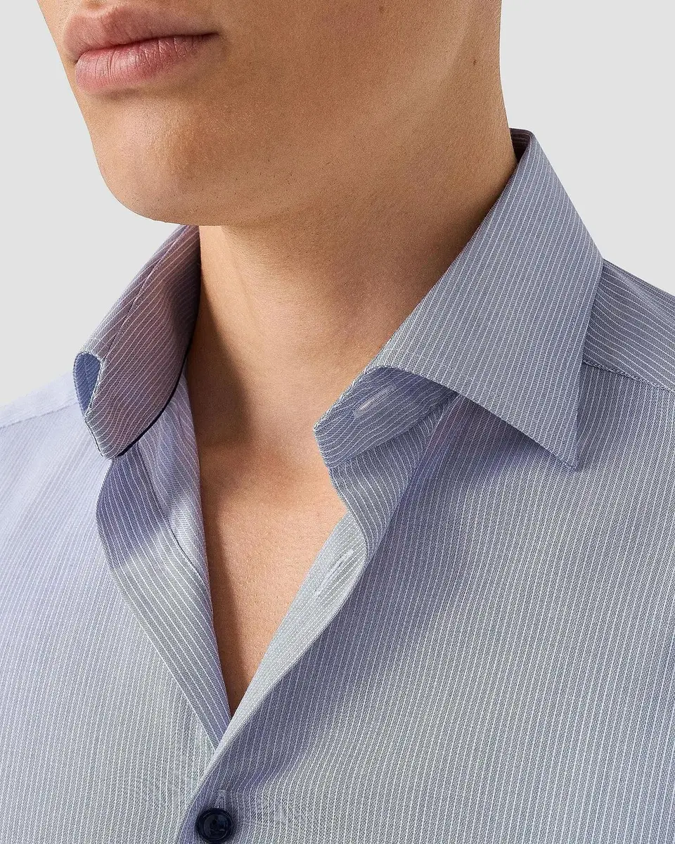Eton Men's Slim Fit Stripe Sport Shirt | Thumbnail 10 Eton Men's Slim Fit Stripe Sport Shirt | Thumbnail 10