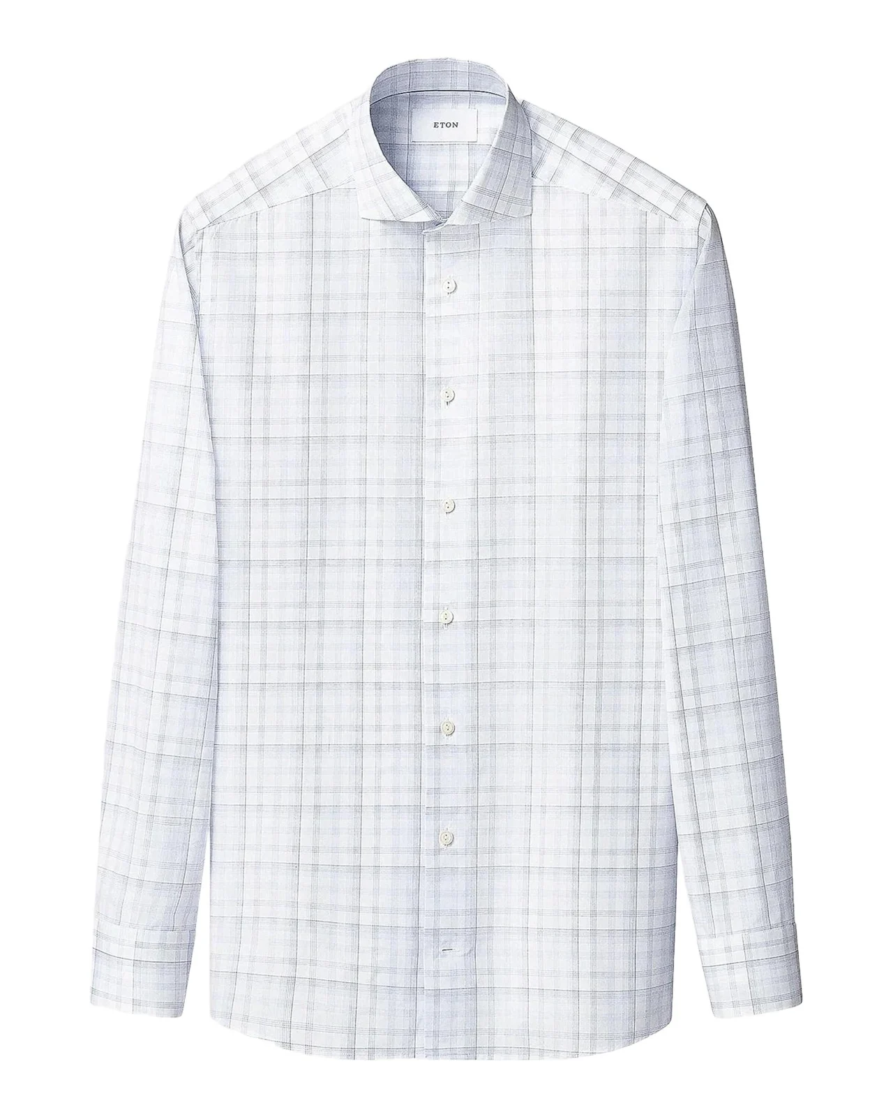 Eton Men's Contemporary Fit Plaid Sport Shirt