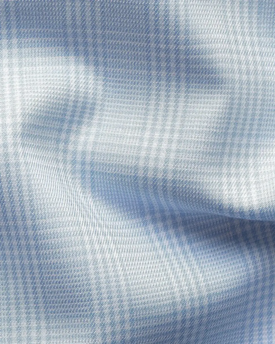 Eton Men's Contemporary-Fit Plaid Sport Shirt | Thumbnail 5 Eton Men's Contemporary-Fit Plaid Sport Shirt | Thumbnail 5
