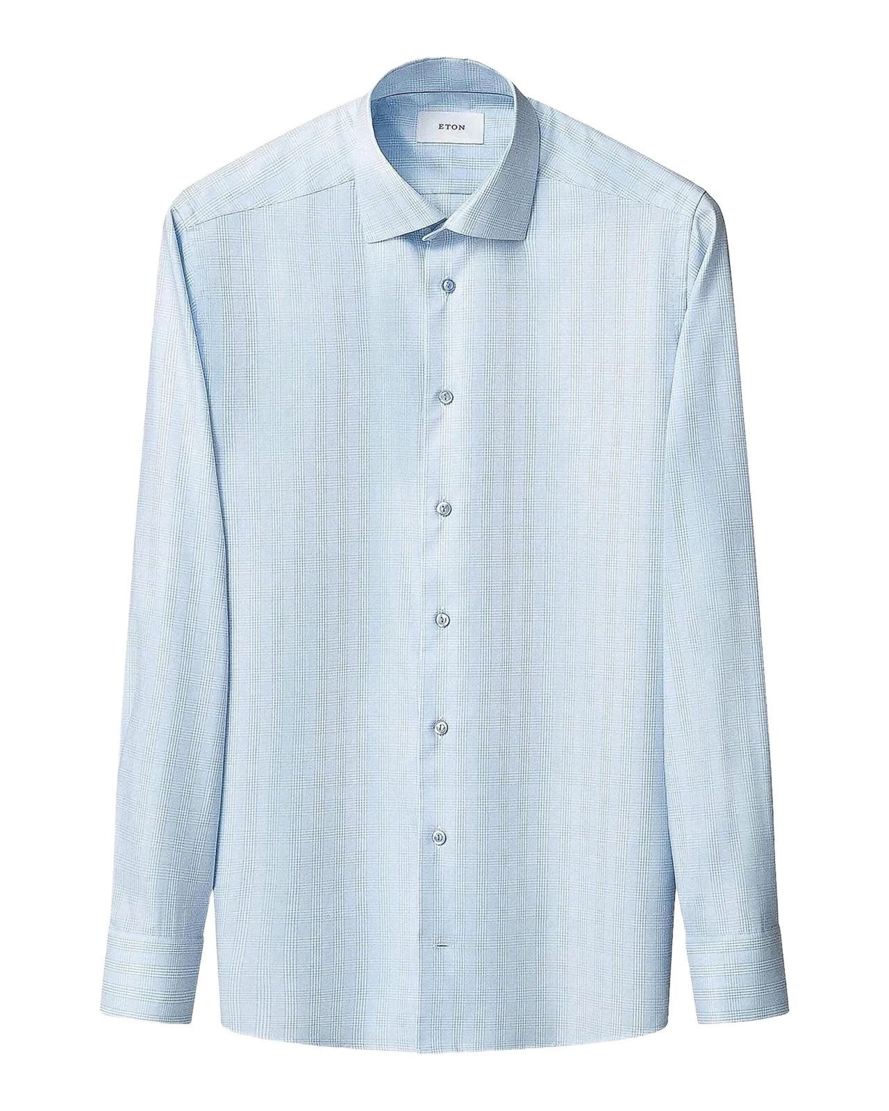 Eton Men's Contemporary-Fit Plaid Sport Shirt