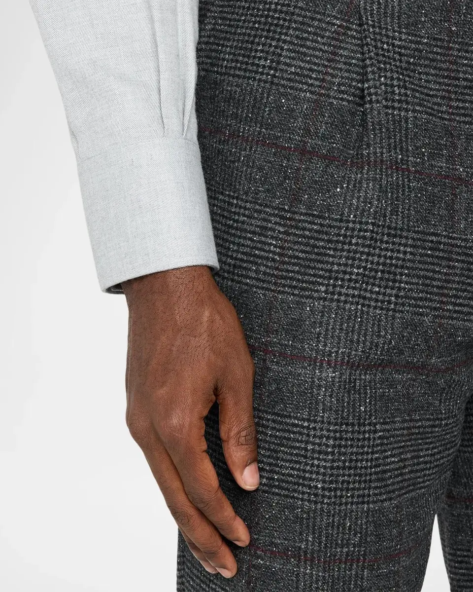Brunello Cucinelli Glen Plaid Silk-Wool Blend Suit | Thumbnail 10