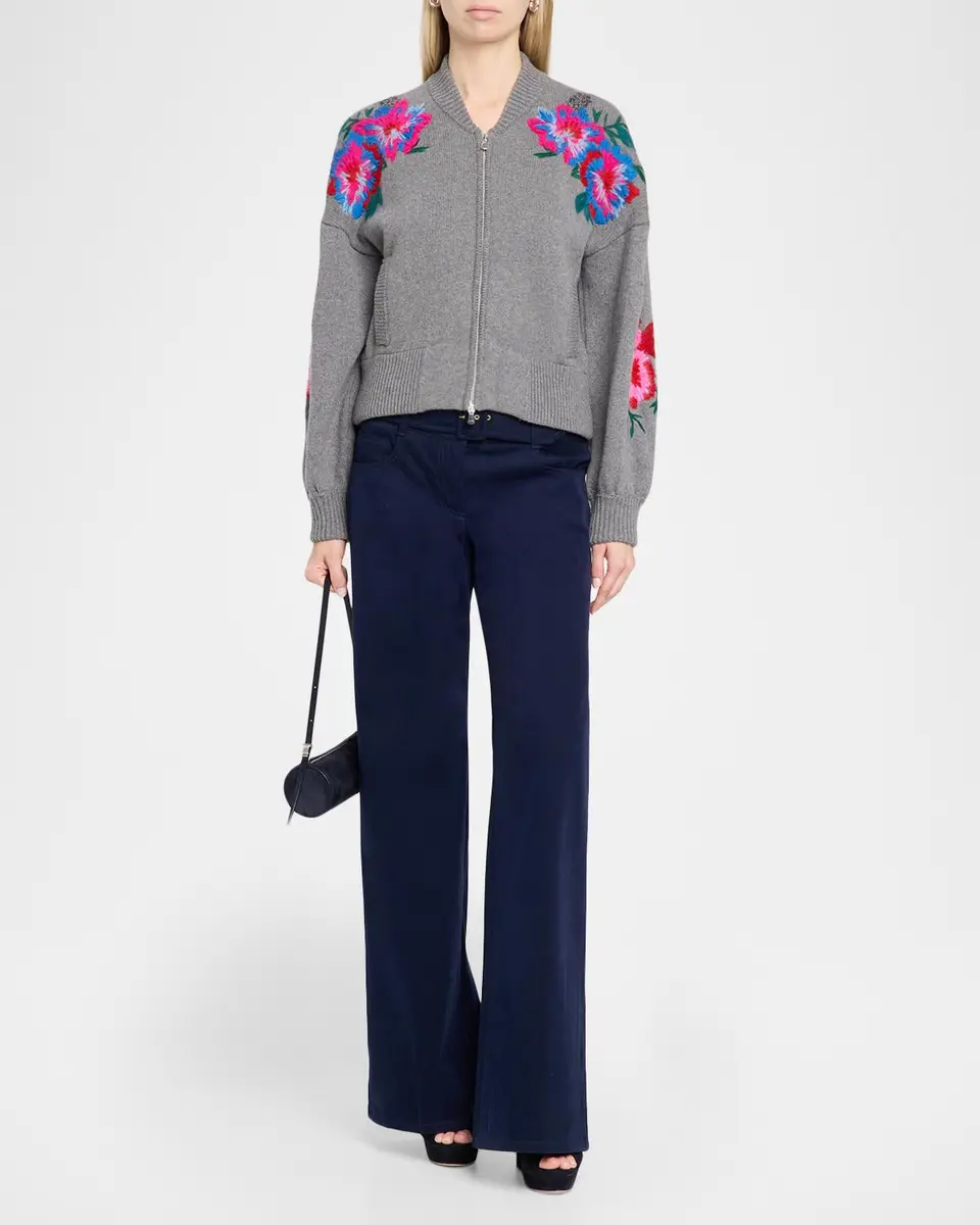 MAISON COMMON Wool Zip-Up Cardigan | Thumbnail 2 MAISON COMMON Wool Zip-Up Cardigan | Thumbnail 2