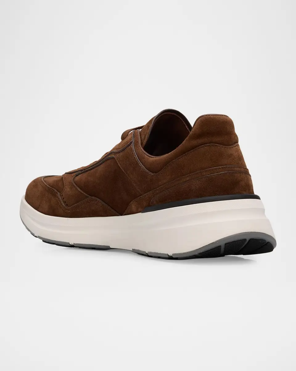 Church's Men's Sterling Suede Low-Top Sneakers | Thumbnail 2 Church's Men's Sterling Suede Low-Top Sneakers | Thumbnail 2