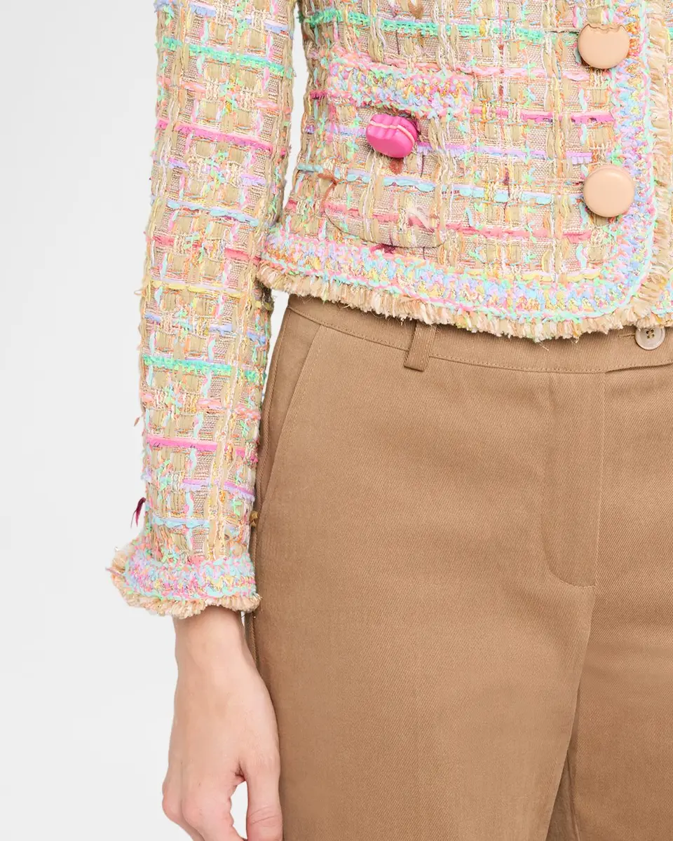 MAISON COMMON Cotton Blend Tweed Macaroon Jacket | Thumbnail 5 MAISON COMMON Cotton Blend Tweed Macaroon Jacket | Thumbnail 5