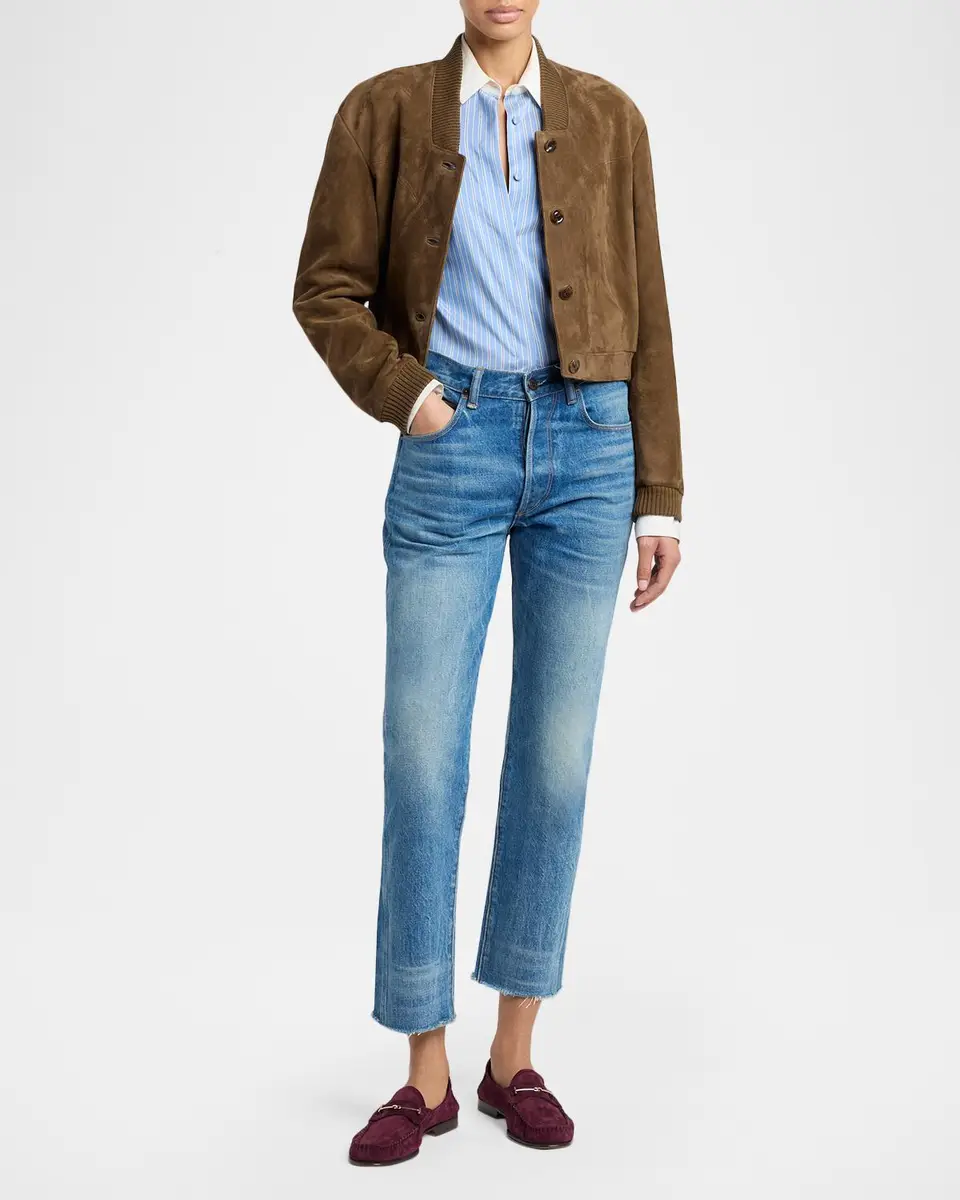 Tom Ford Striped Silk Button-Down Shirt | Thumbnail 2 Tom Ford Striped Silk Button-Down Shirt | Thumbnail 2