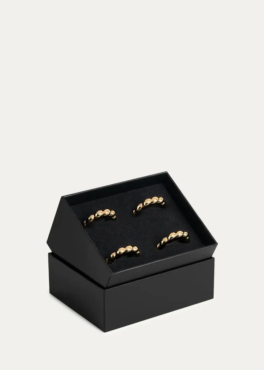 L'Objet x Jessica McCormack Shell Napkin Rings, Set of 4 | Thumbnail 3