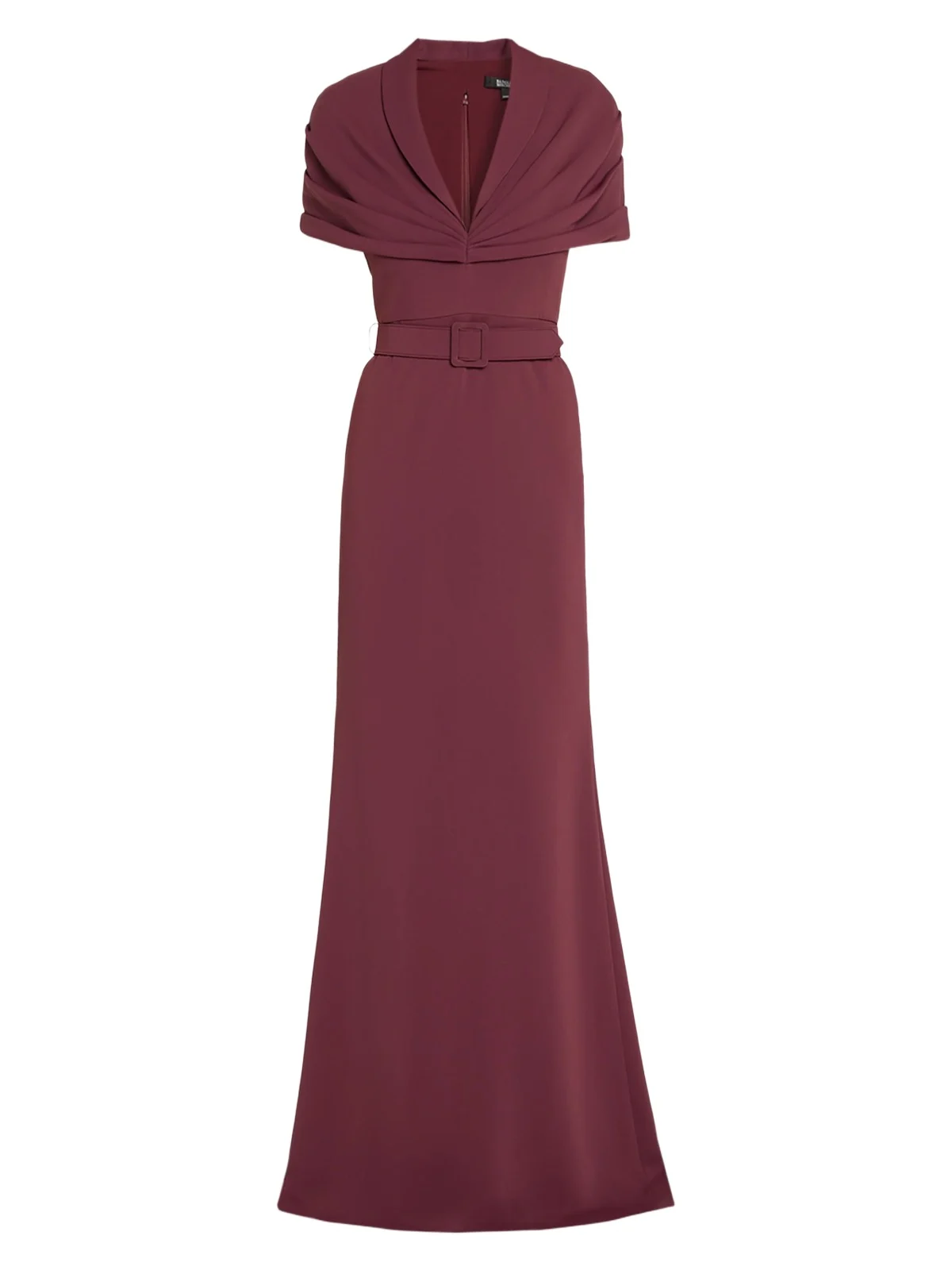 Draped Belted Gown Draped Belted Gown