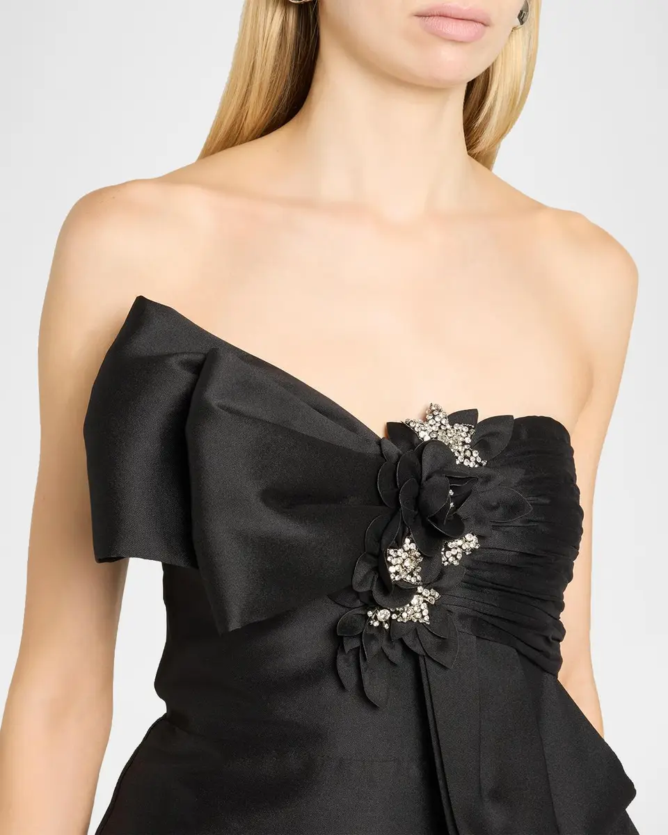 BADGLEY MISCHKA Strapless Cocktail Midi Dress | Thumbnail 5 BADGLEY MISCHKA Strapless Cocktail Midi Dress | Thumbnail 5