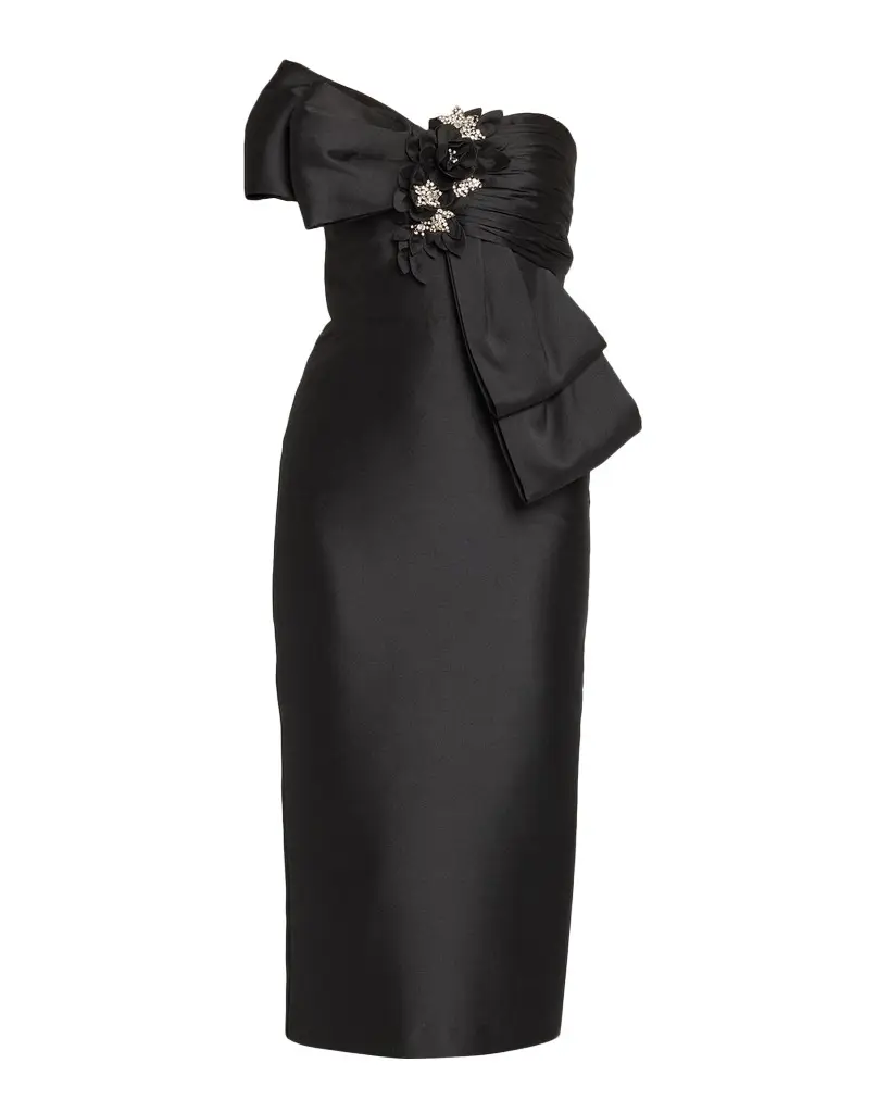 Strapless Cocktail Midi Dress Strapless Cocktail Midi Dress