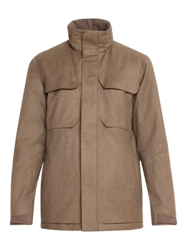 Sease Men's Wool-Cashmere Field Jacket