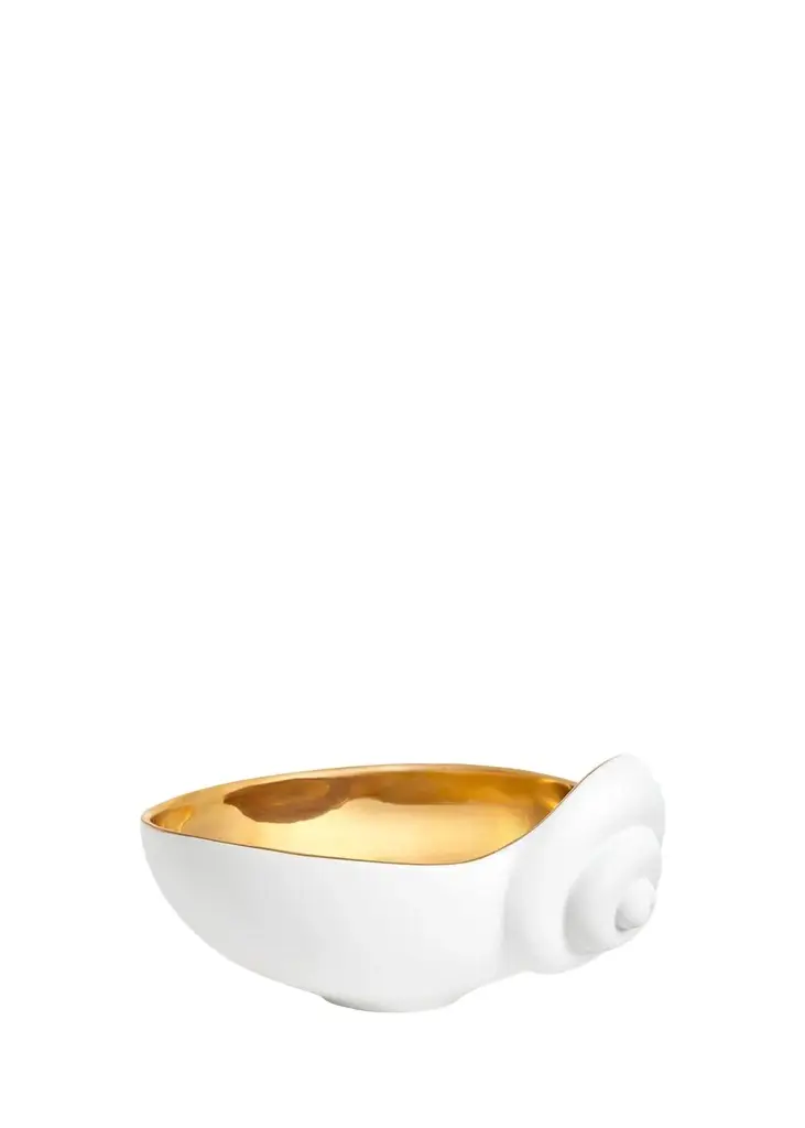 L'Objet x Jessica McCormack Shell 24K Gold-Plated Bowl, Small