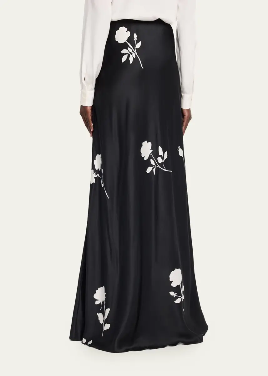 Lafayette 148 New York Bias-Cut Floral Maxi Skirt | Thumbnail 3 Lafayette 148 New York Bias-Cut Floral Maxi Skirt | Thumbnail 3