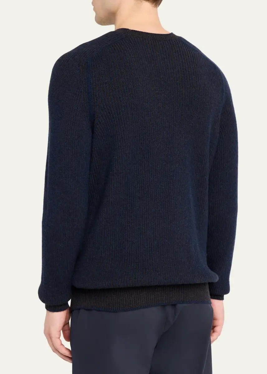Sease Men's Dinghy Crewneck Cashmere Sweater | Thumbnail 3 Sease Men's Dinghy Crewneck Cashmere Sweater | Thumbnail 3