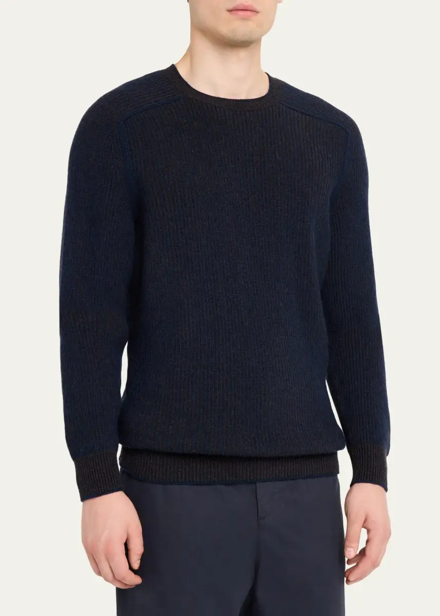 Sease Men's Dinghy Crewneck Cashmere Sweater | Thumbnail 4 Sease Men's Dinghy Crewneck Cashmere Sweater | Thumbnail 4