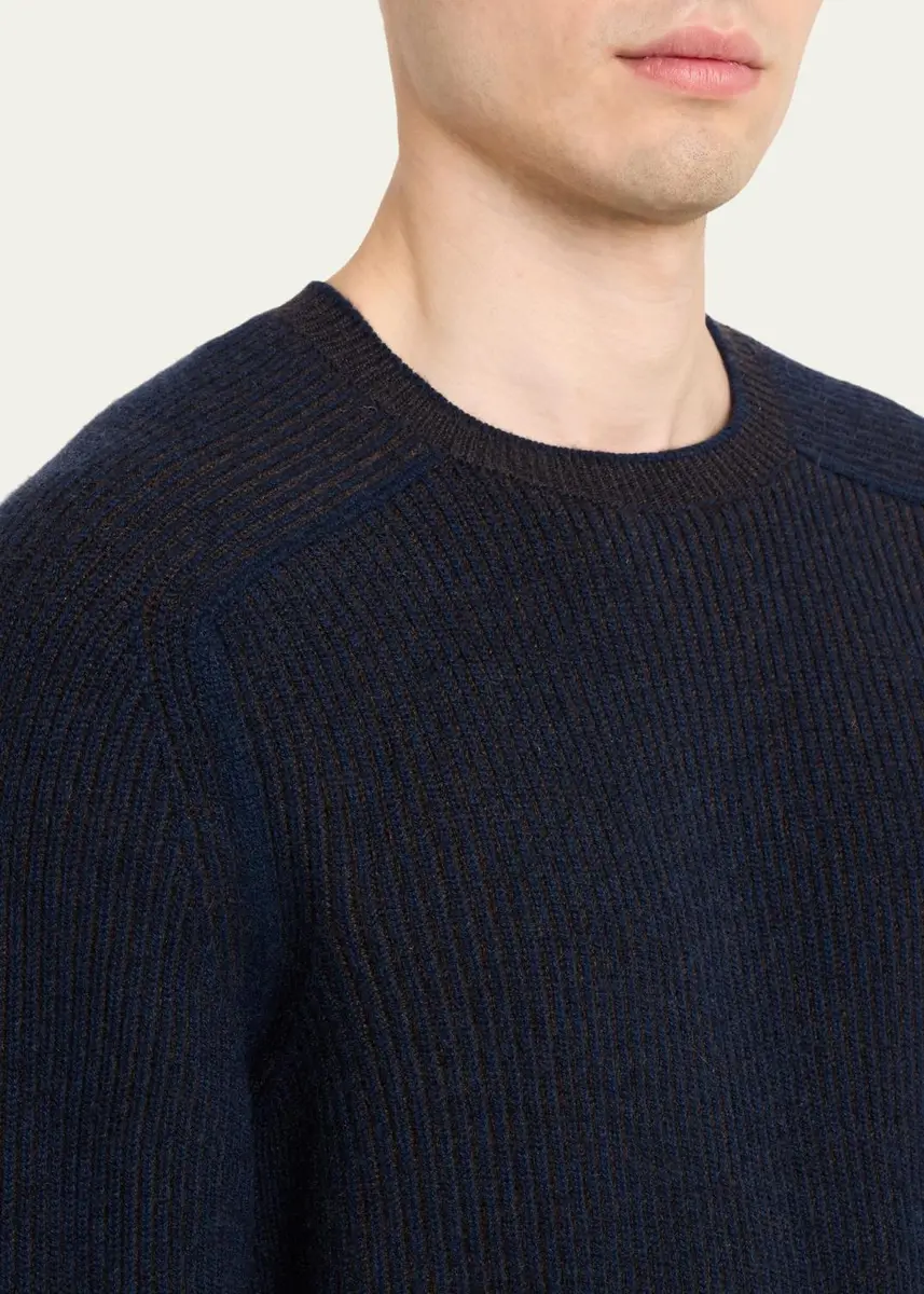 Sease Men's Dinghy Crewneck Cashmere Sweater | Thumbnail 5 Sease Men's Dinghy Crewneck Cashmere Sweater | Thumbnail 5