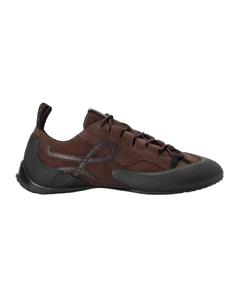 Loewe Men's Grip Suede Low-Top Sneakers | Image 1 Loewe Men's Grip Suede Low-Top Sneakers | Image 1