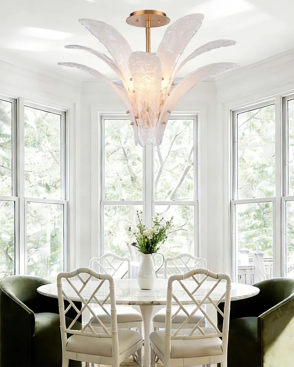 Arabela Lighting Fiore 33" 5-Light Semi-Flush Mount | Thumbnail 3