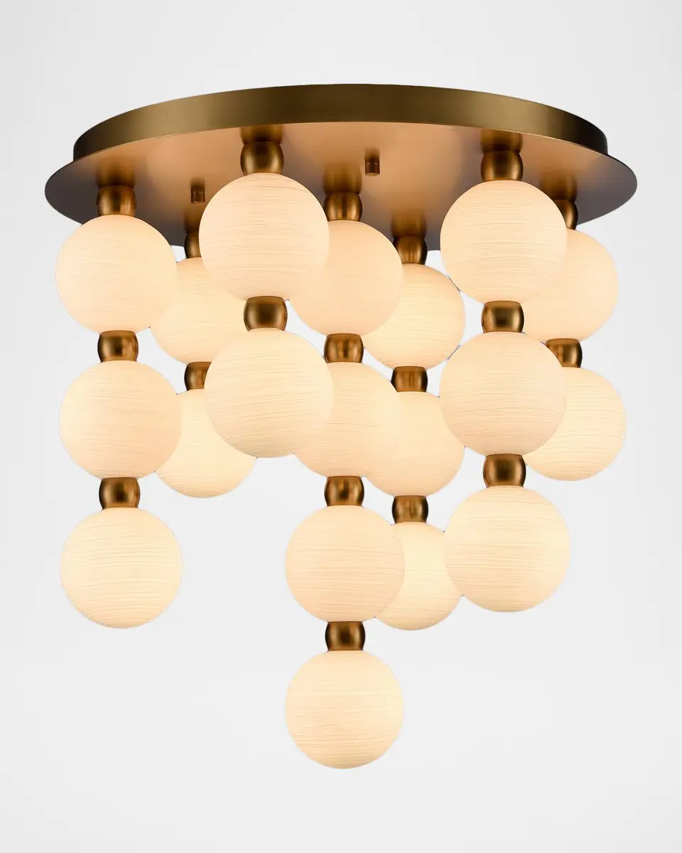 Arabela Lighting Mod 21" 19-Light LED Semi-Flush Mount | Thumbnail 3 Arabela Lighting Mod 21" 19-Light LED Semi-Flush Mount | Thumbnail 3