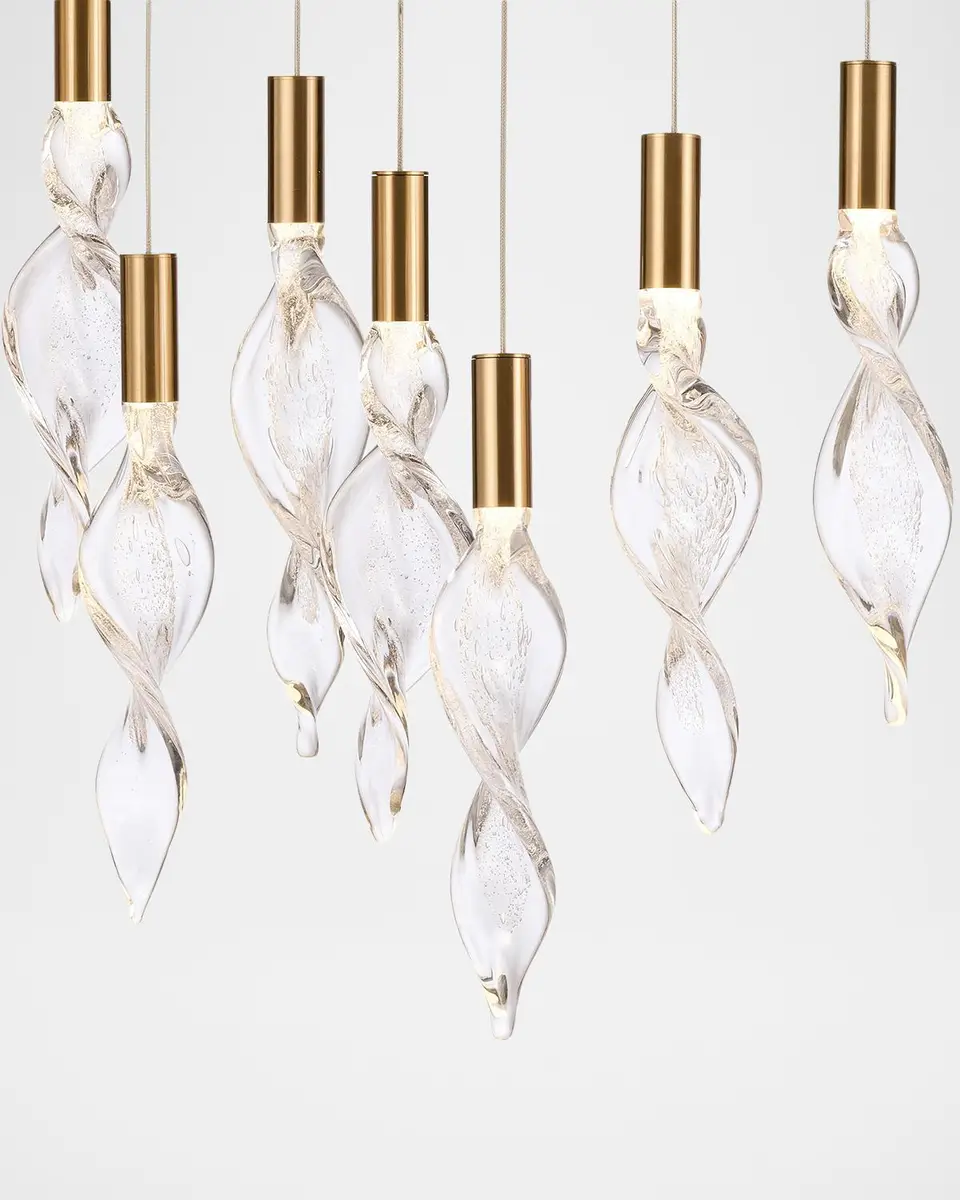 Arabela Lighting Aurora 50" 14-Light LED Linear Chandelier | Thumbnail 4
