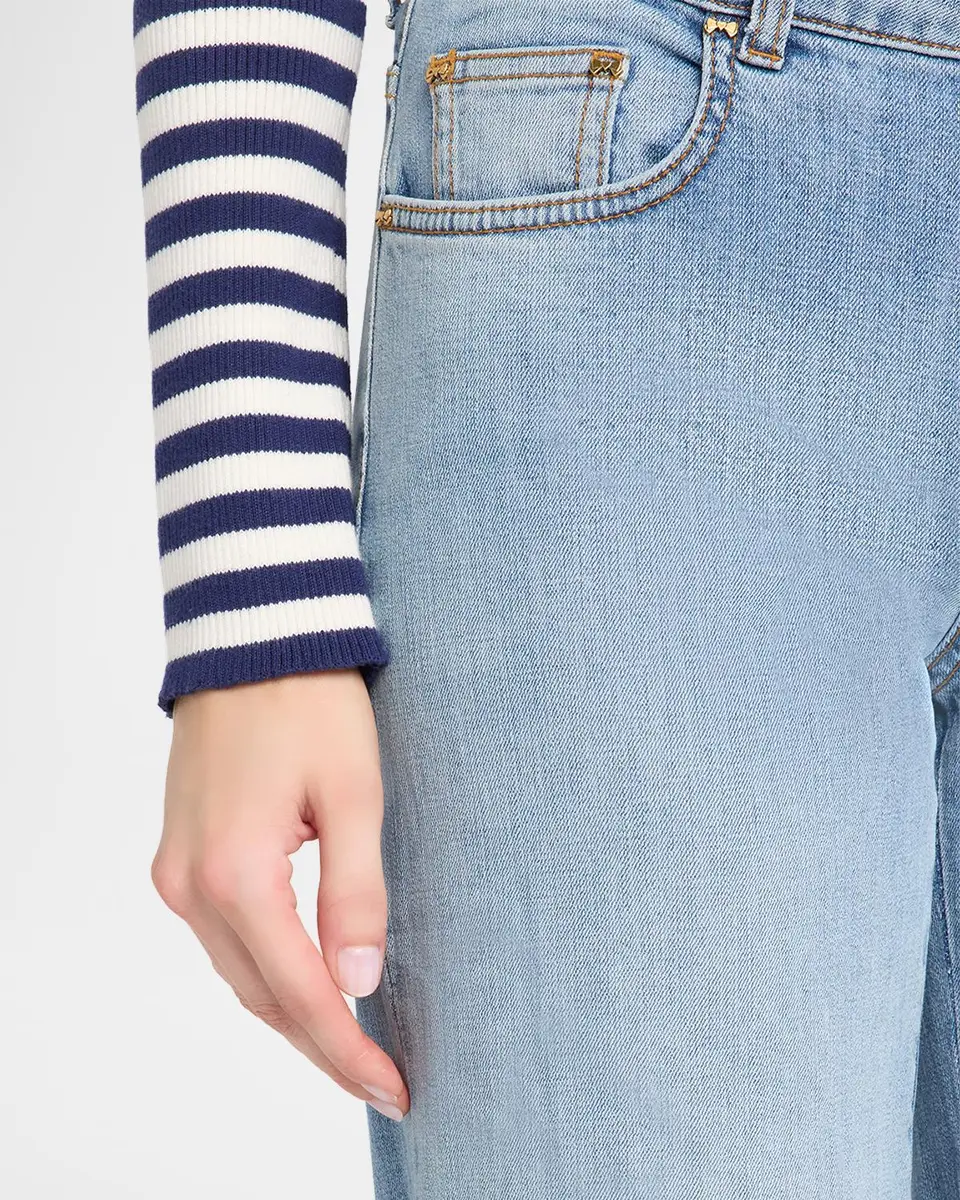 MAISON COMMON Wide-Leg Cutout Denim Pants | Thumbnail 5 MAISON COMMON Wide-Leg Cutout Denim Pants | Thumbnail 5