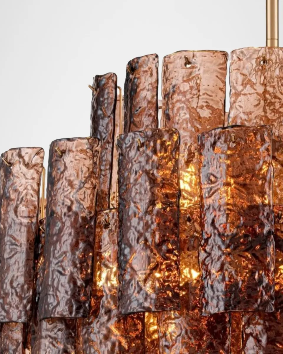 Arabela Lighting Fire and Ice 37" 21-Light Chandelier | Thumbnail 5 Arabela Lighting Fire and Ice 37" 21-Light Chandelier | Thumbnail 5