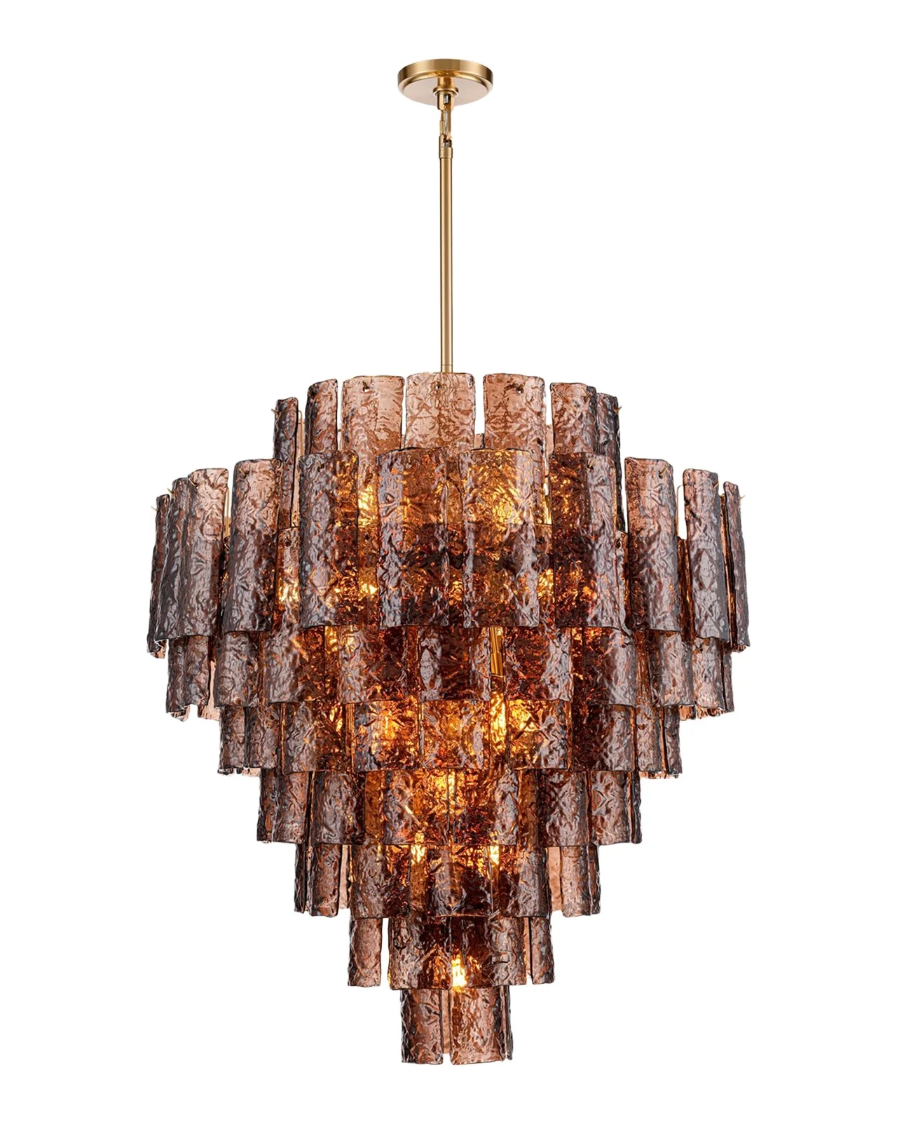 Arabela Lighting Fire and Ice 37" 21-Light Chandelier