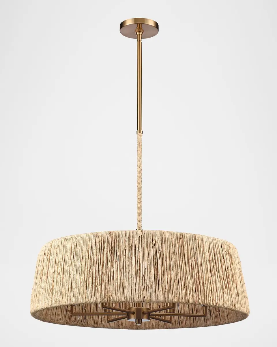 Arabela Lighting Cabana 26" 6-Light Chandelier | Thumbnail 2