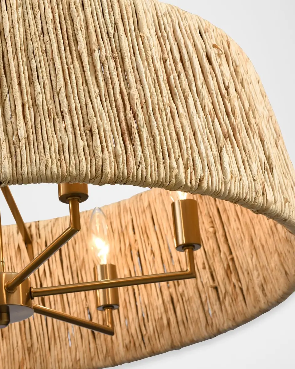 Arabela Lighting Cabana 26" 6-Light Chandelier | Thumbnail 3
