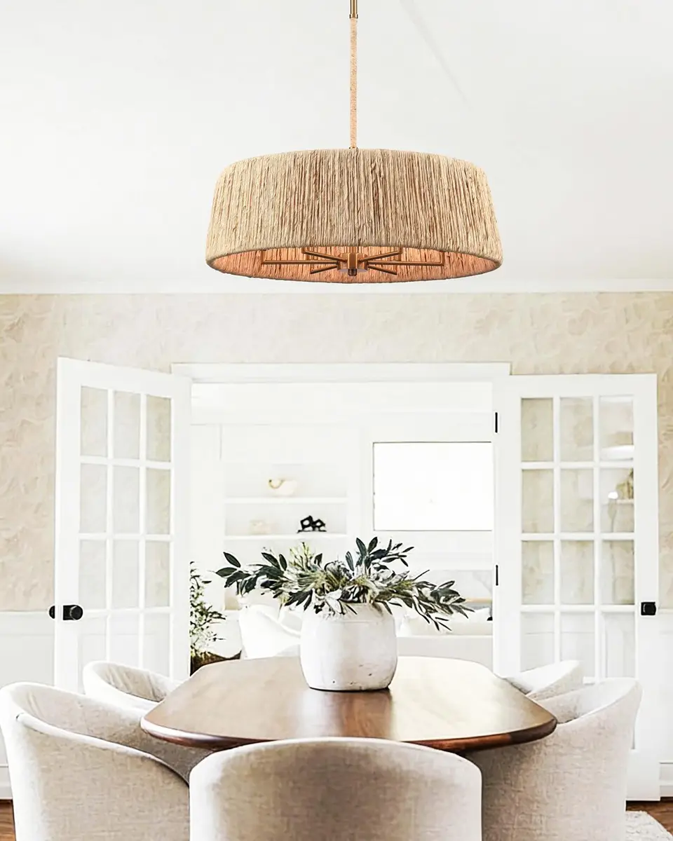 Arabela Lighting Cabana 26" 6-Light Chandelier | Thumbnail 6
