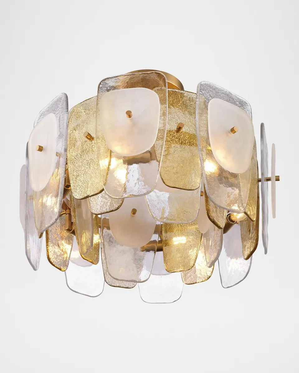 Arabela Lighting Strata 24" 6-Light Semi-Flush Mount | Thumbnail 3