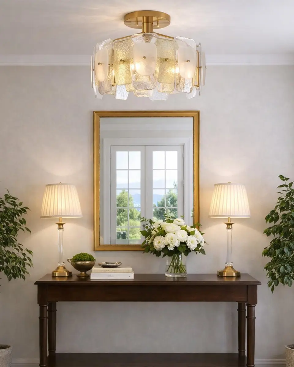 Arabela Lighting Strata 24" 6-Light Semi-Flush Mount | Thumbnail 6