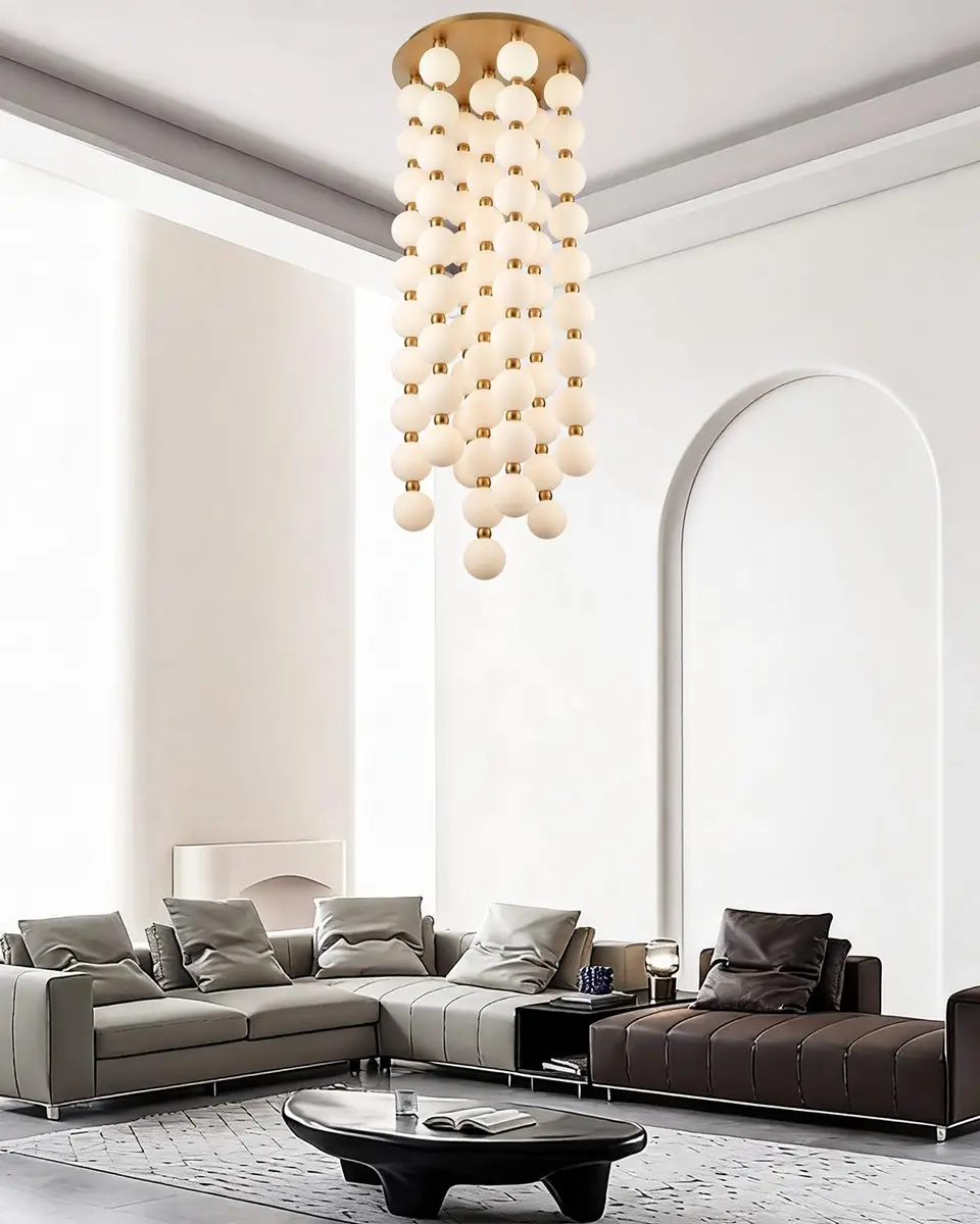 Arabela Lighting Mod 54" 68-Light LED Chandelier | Thumbnail 5 Arabela Lighting Mod 54" 68-Light LED Chandelier | Thumbnail 5