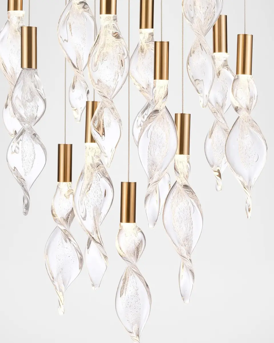 Arabela Lighting Aurora 24" 13-Light LED Chandelier | Thumbnail 5 Arabela Lighting Aurora 24" 13-Light LED Chandelier | Thumbnail 5