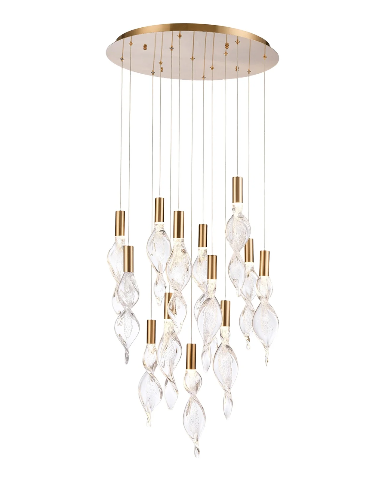 Arabela Lighting Aurora 24" 13-Light LED Chandelier