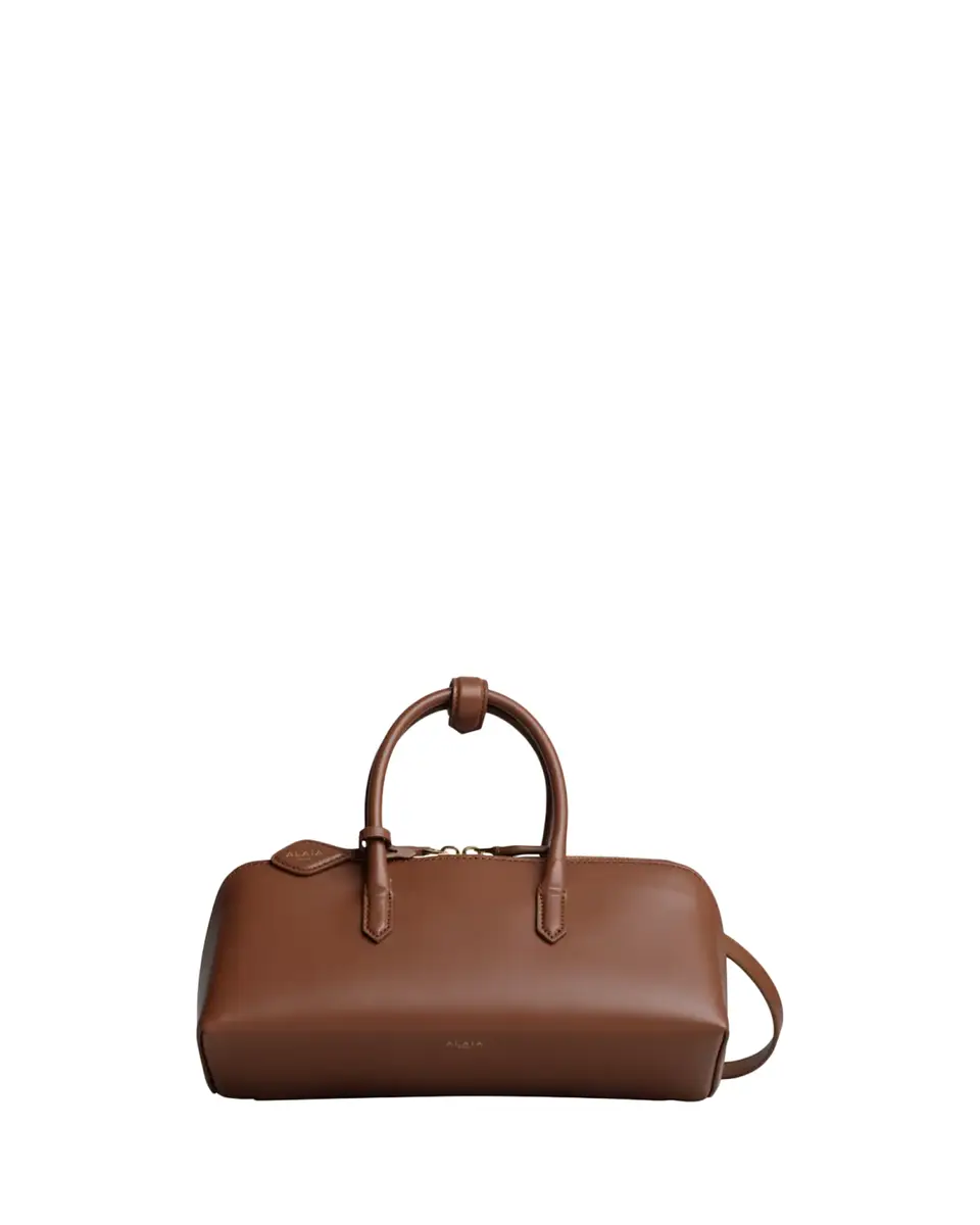 Alaïa Delta Small Leather Top-Handle Bag | Thumbnail 2 Alaïa Delta Small Leather Top-Handle Bag | Thumbnail 2