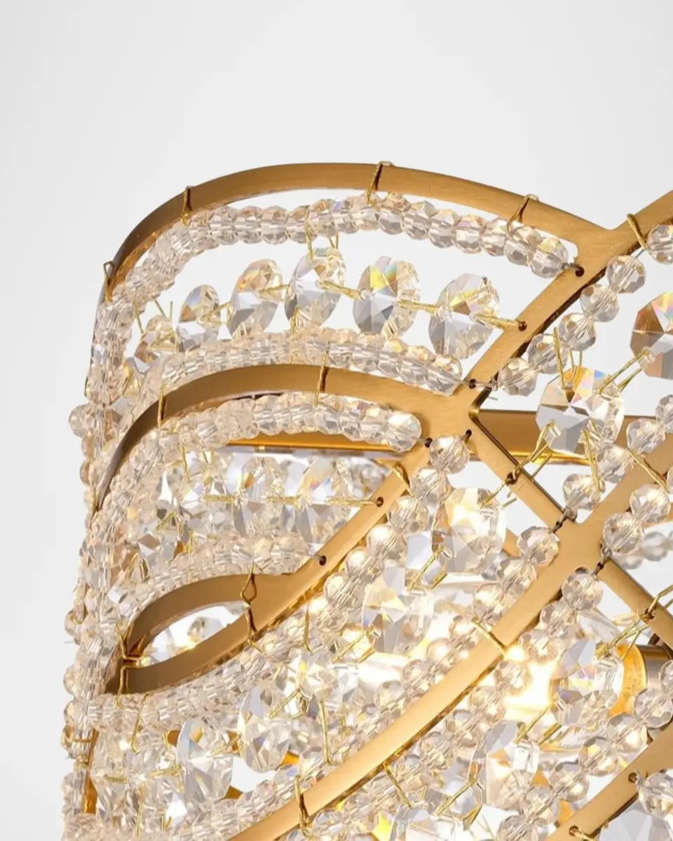 Arabela Lighting Anastasia 15" 4-Light Semi-Flush Mount | Thumbnail 2