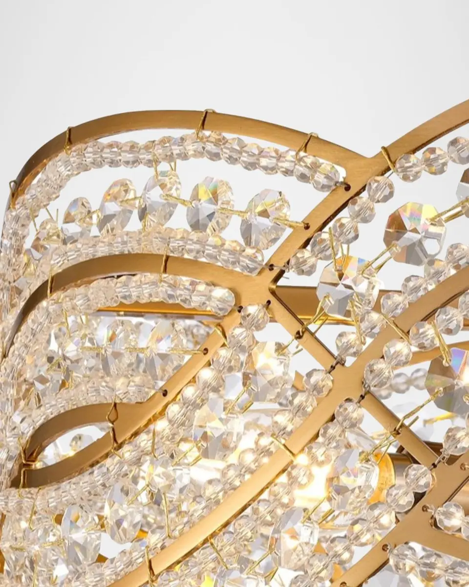 Arabela Lighting Anastasia 15" 4-Light Semi-Flush Mount | Thumbnail 3