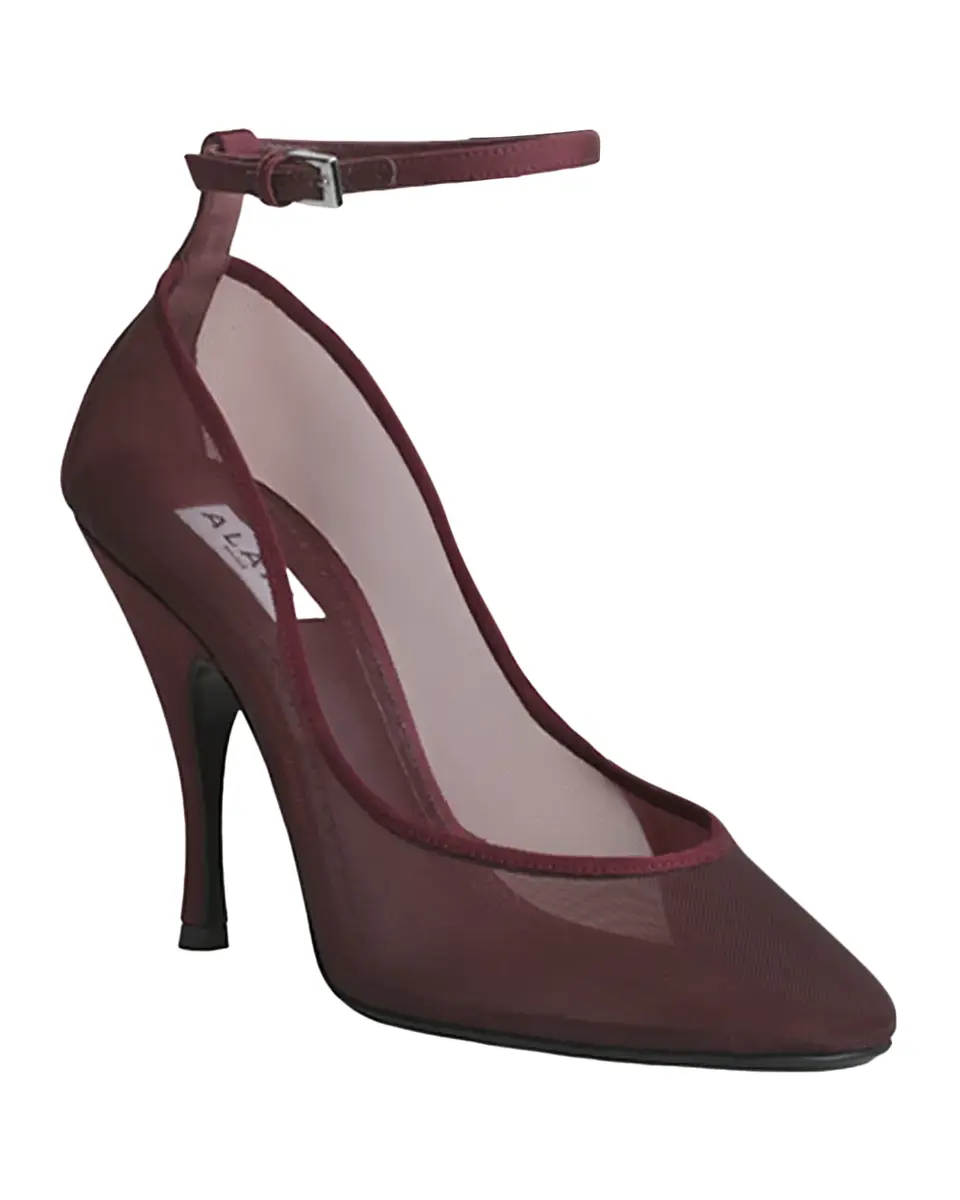 Alaïa 100mm Mesh Ankle-Strap Pumps | Thumbnail 2 Alaïa 100mm Mesh Ankle-Strap Pumps | Thumbnail 2