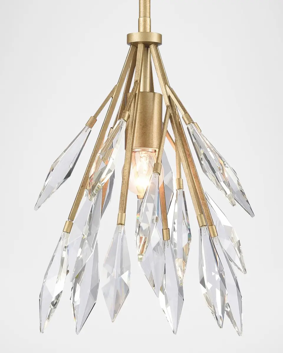 Arabela Lighting Crystal Fusion 13" Pendant | Thumbnail 3
