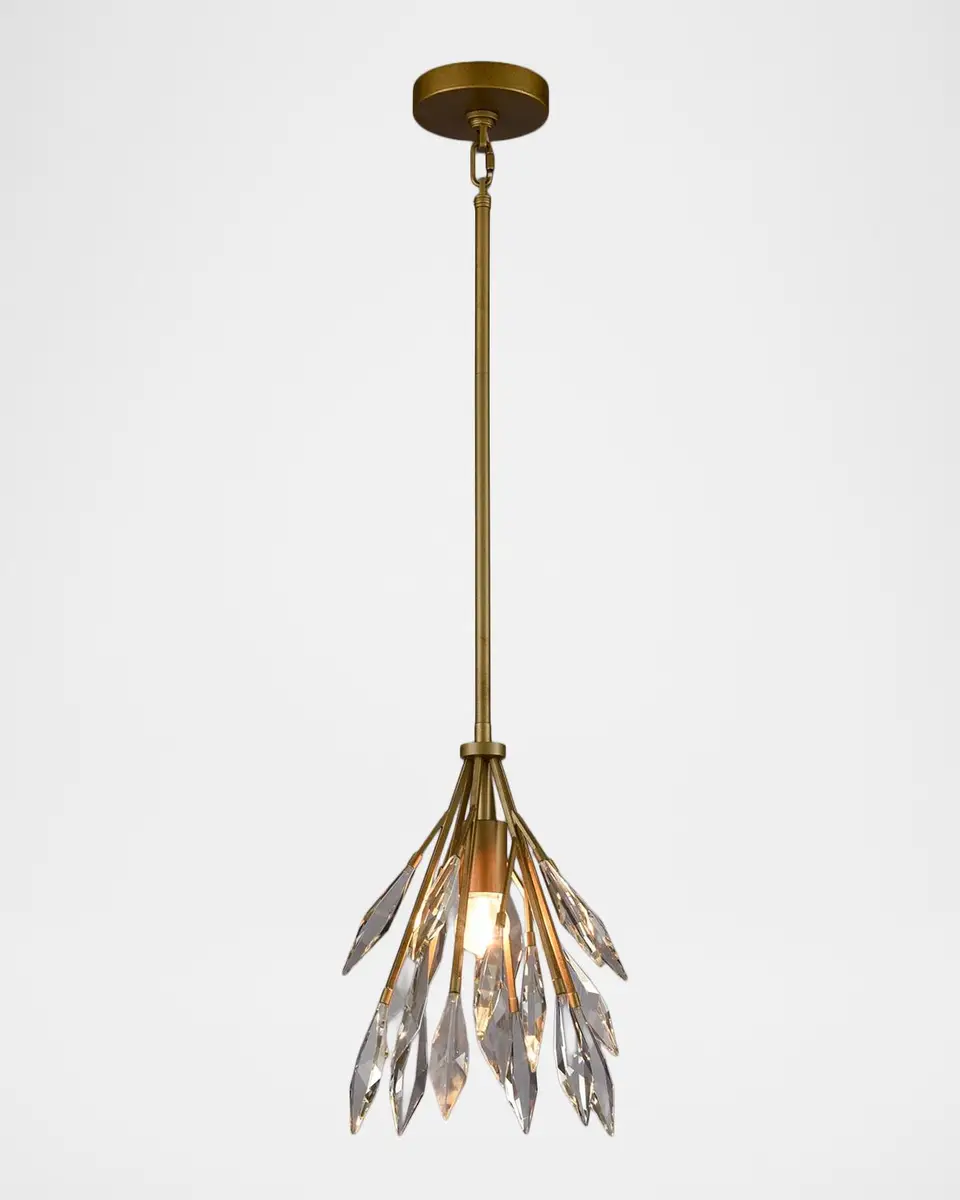 Arabela Lighting Crystal Fusion 13" Pendant | Thumbnail 5
