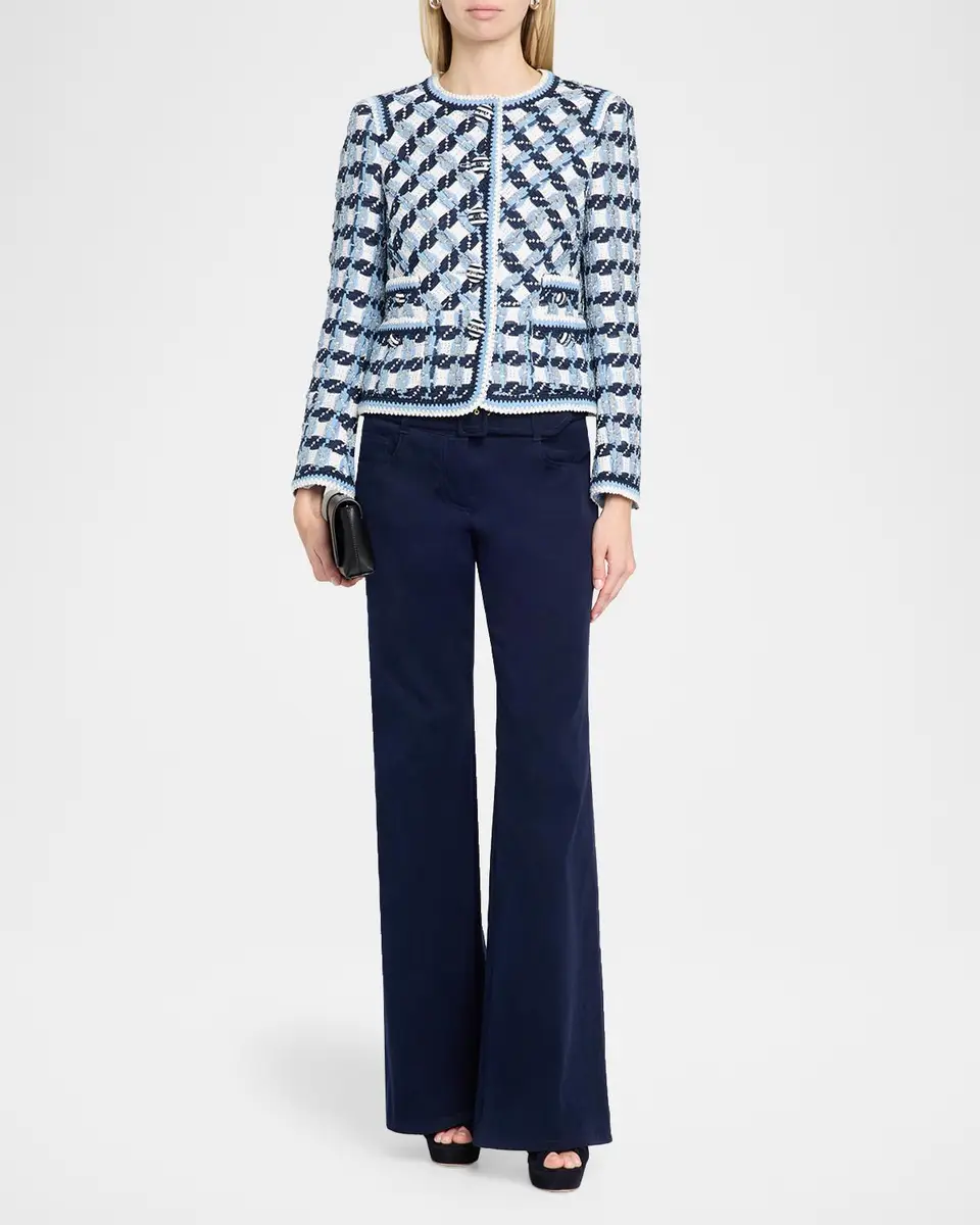 MAISON COMMON Textured Cotton Multi-Weave Jacket | Thumbnail 2 MAISON COMMON Textured Cotton Multi-Weave Jacket | Thumbnail 2