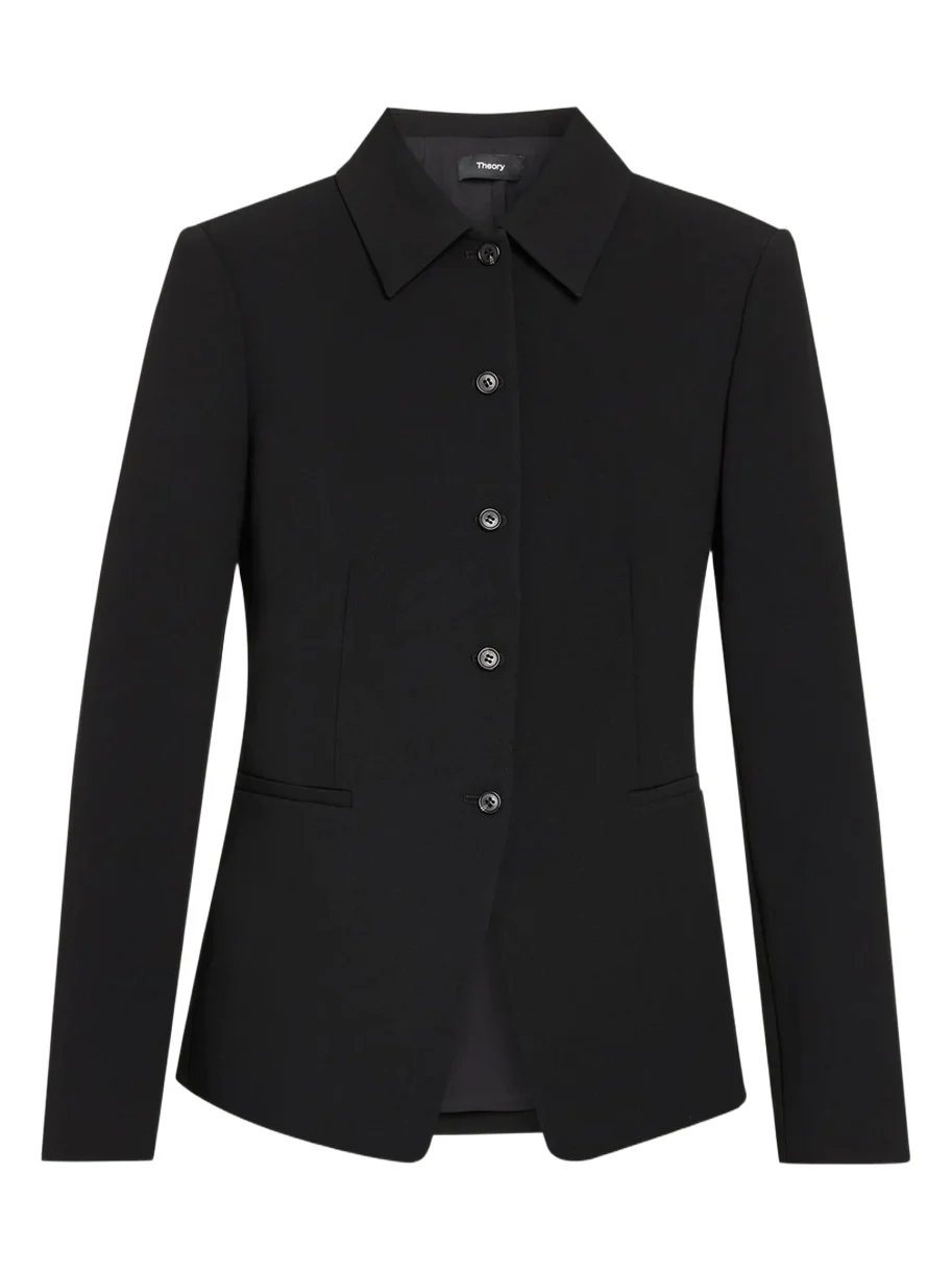 Theory Cutaway Single-Breasted Jacket