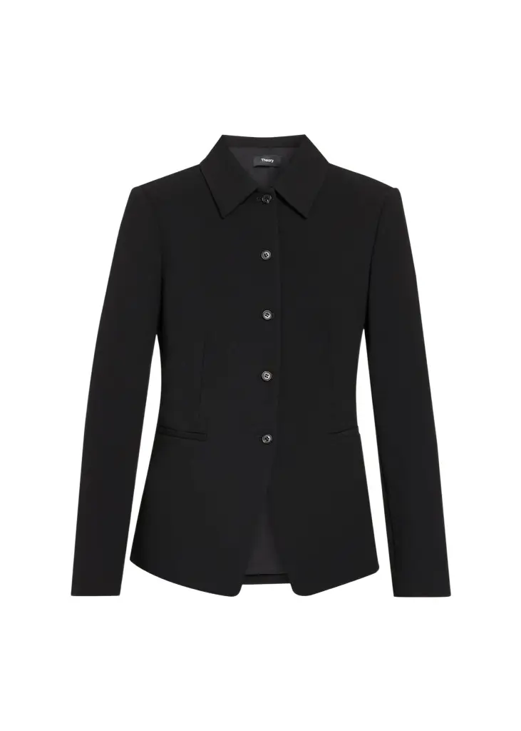 Theory Cutaway Single-Breasted Jacket