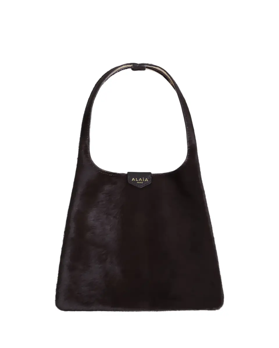 Alaïa Small Calf Hair Hobo Bag | Thumbnail 2